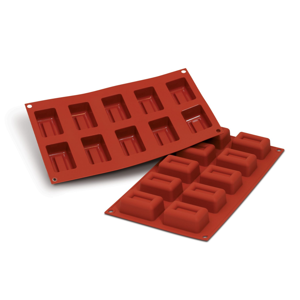 Silikomart – Moule Silicone Savarins Rectangulaires