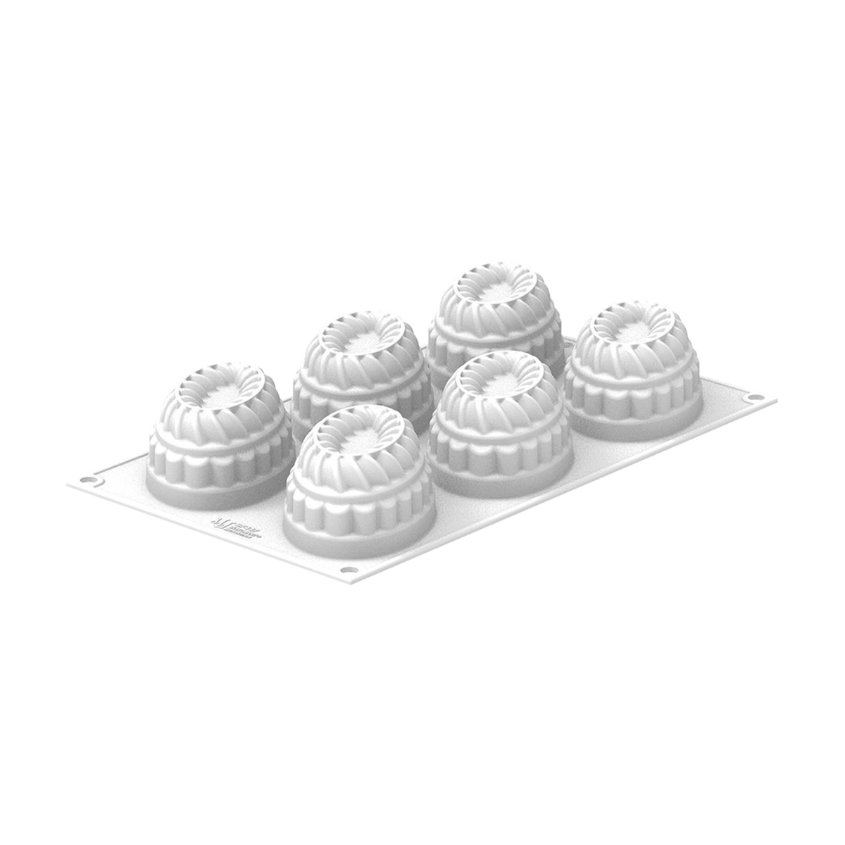 Silikomart - Moule silicone Pleincoeur ovale