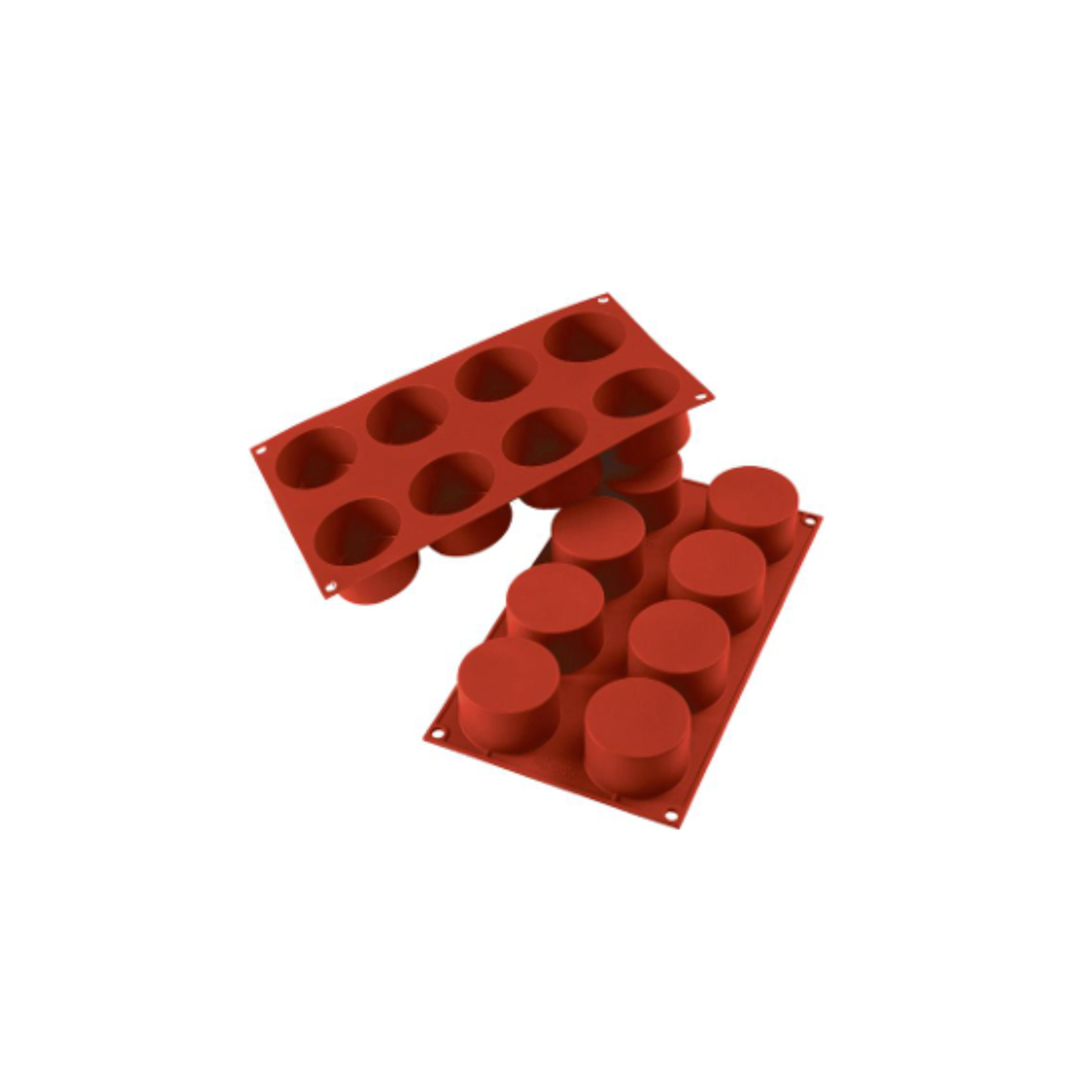 Moule silicone 8 cylindres