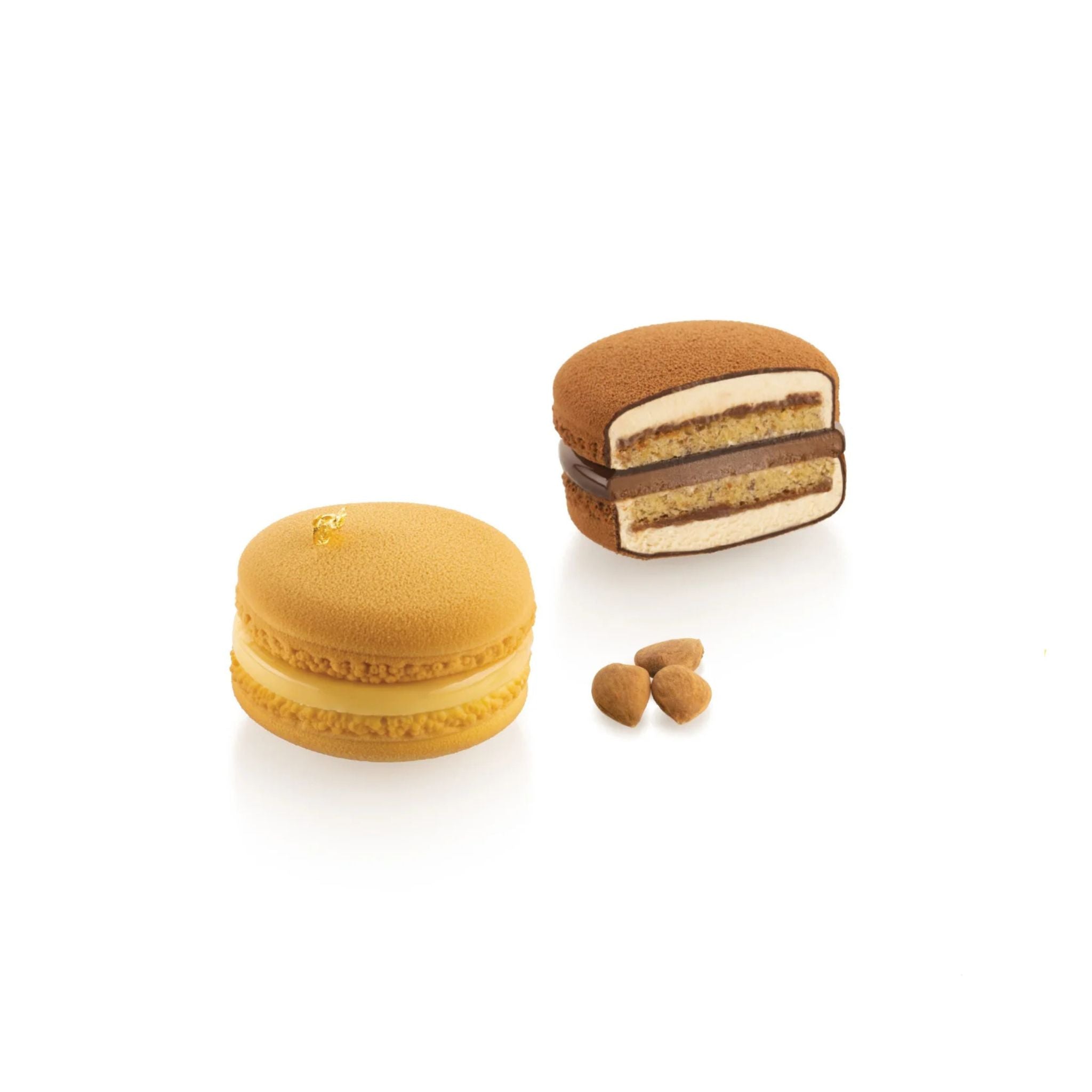 Silikomart - Kit Moule Silicone 8 Macaron Ø 6,5