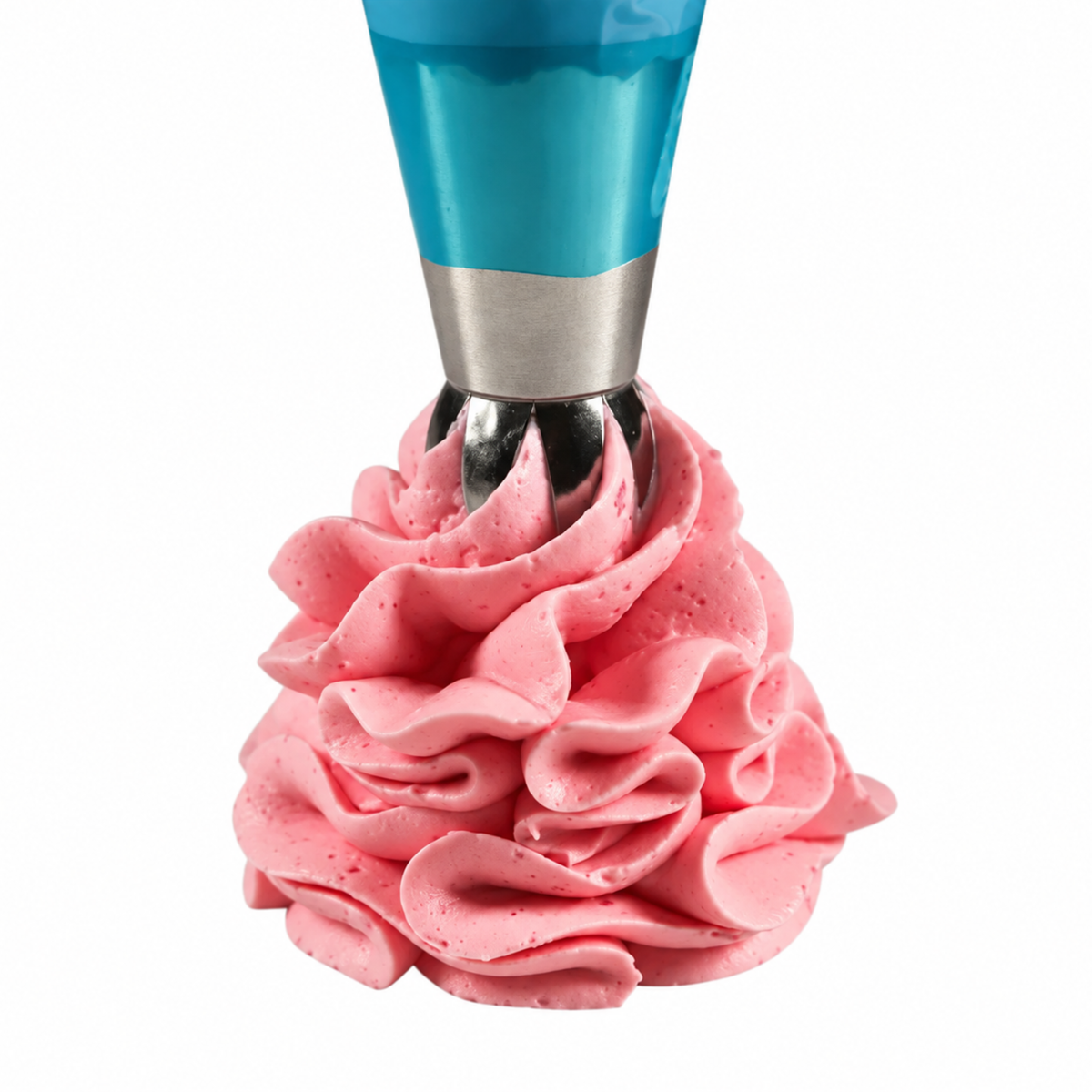 Douille russe en inox pour réaliser des fleurs en crème pâtissière
