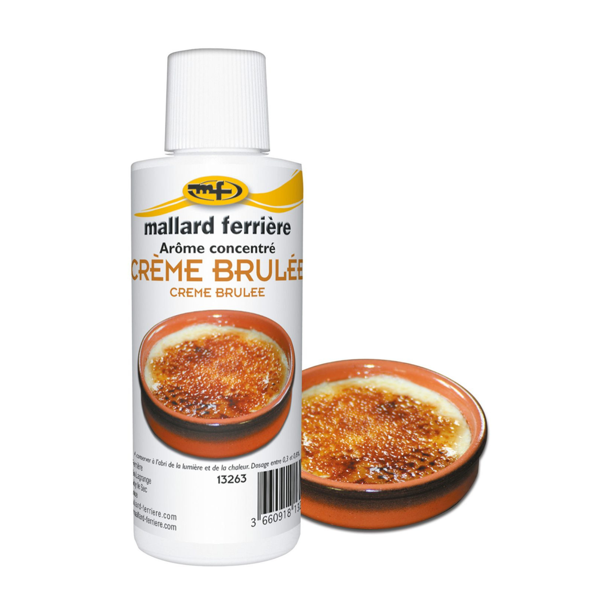 Arôme concentré crème brûlée – Mallard Ferrière
