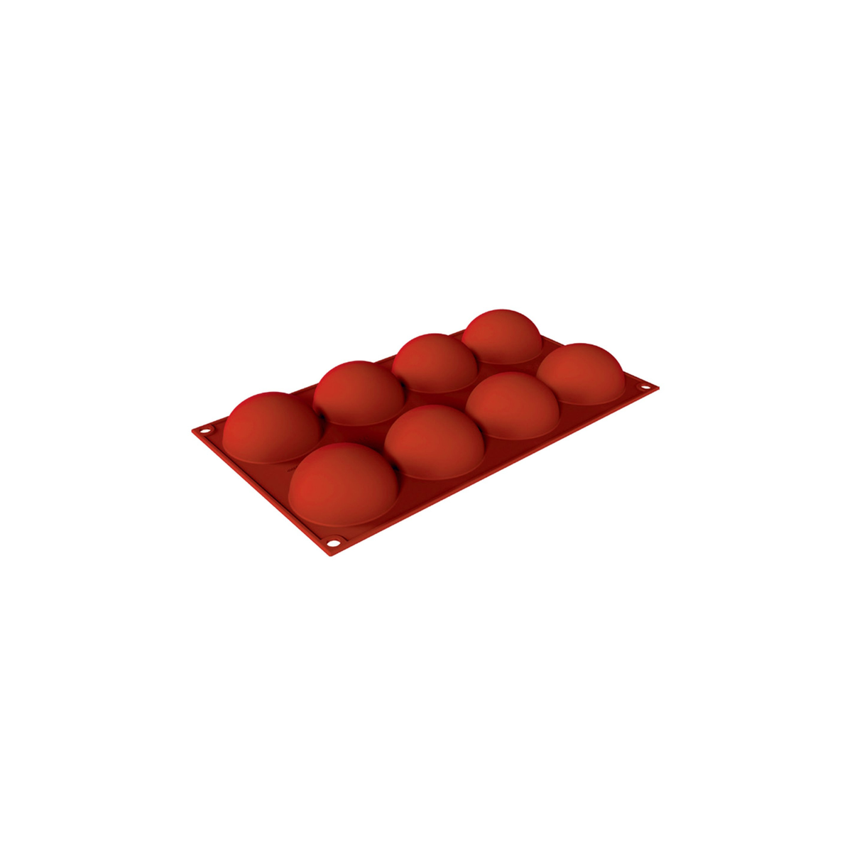 moule silicone à 8 demi sphères