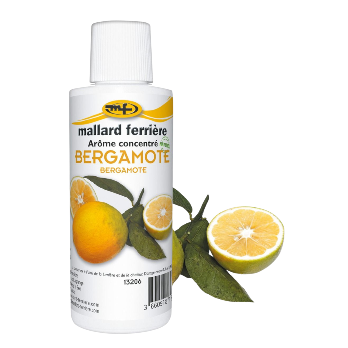 Arôme concentré bergamote – Mallard Ferrière
