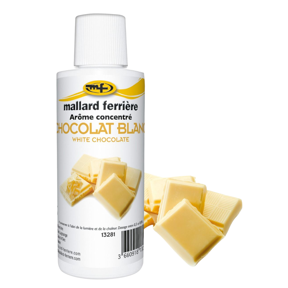 Arôme concentré chocolat blanc – Mallard Ferrière
