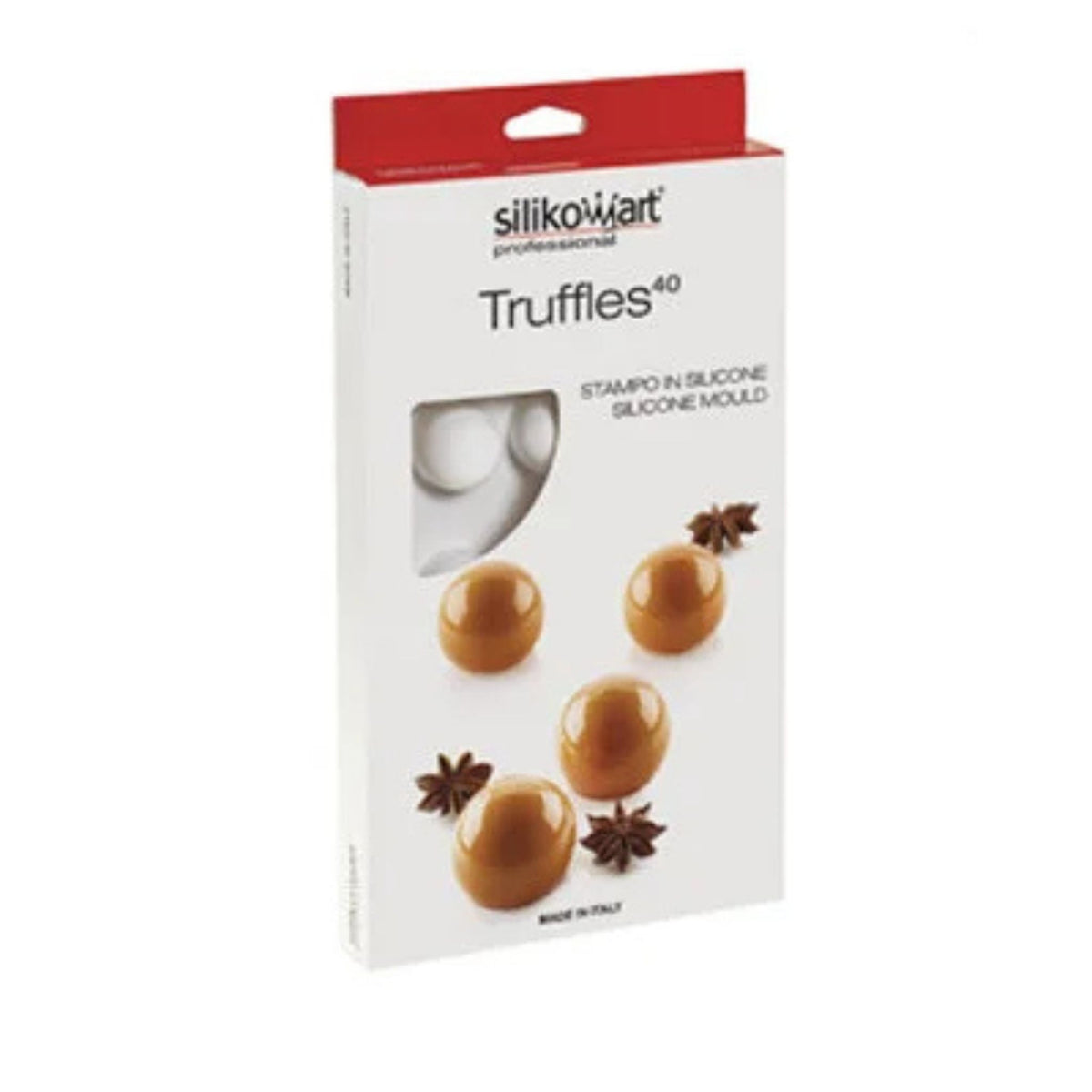 Emballage du moule silicone Truffes 40 Silikomart Professional