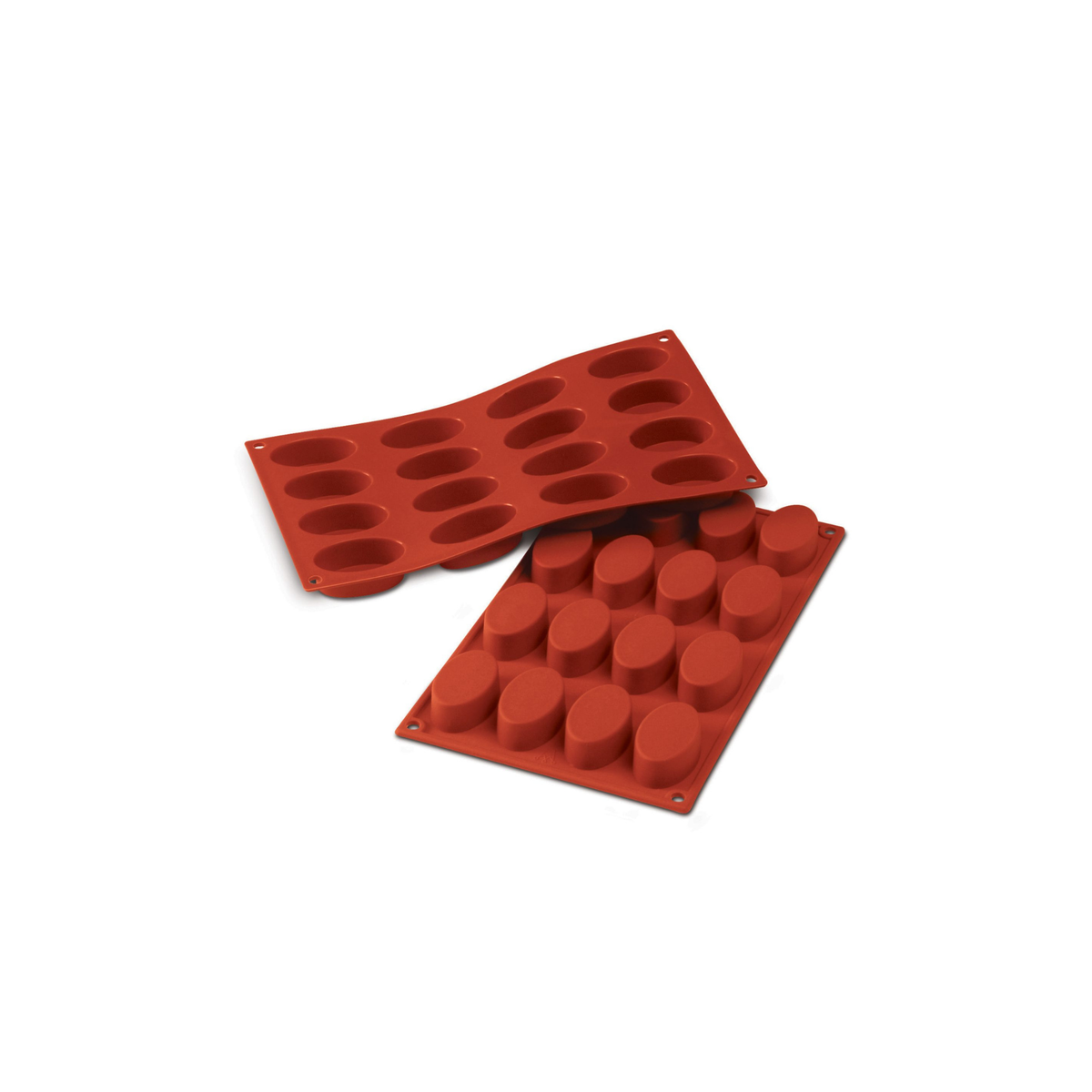moule silicone à 16 entremets ovales