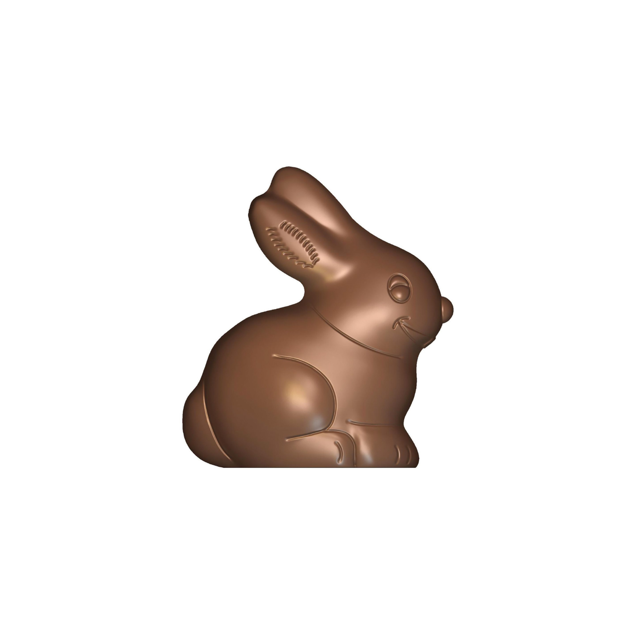 Mallard Ferrière - Moule pour chocolat tritan Lapin h 120 mm