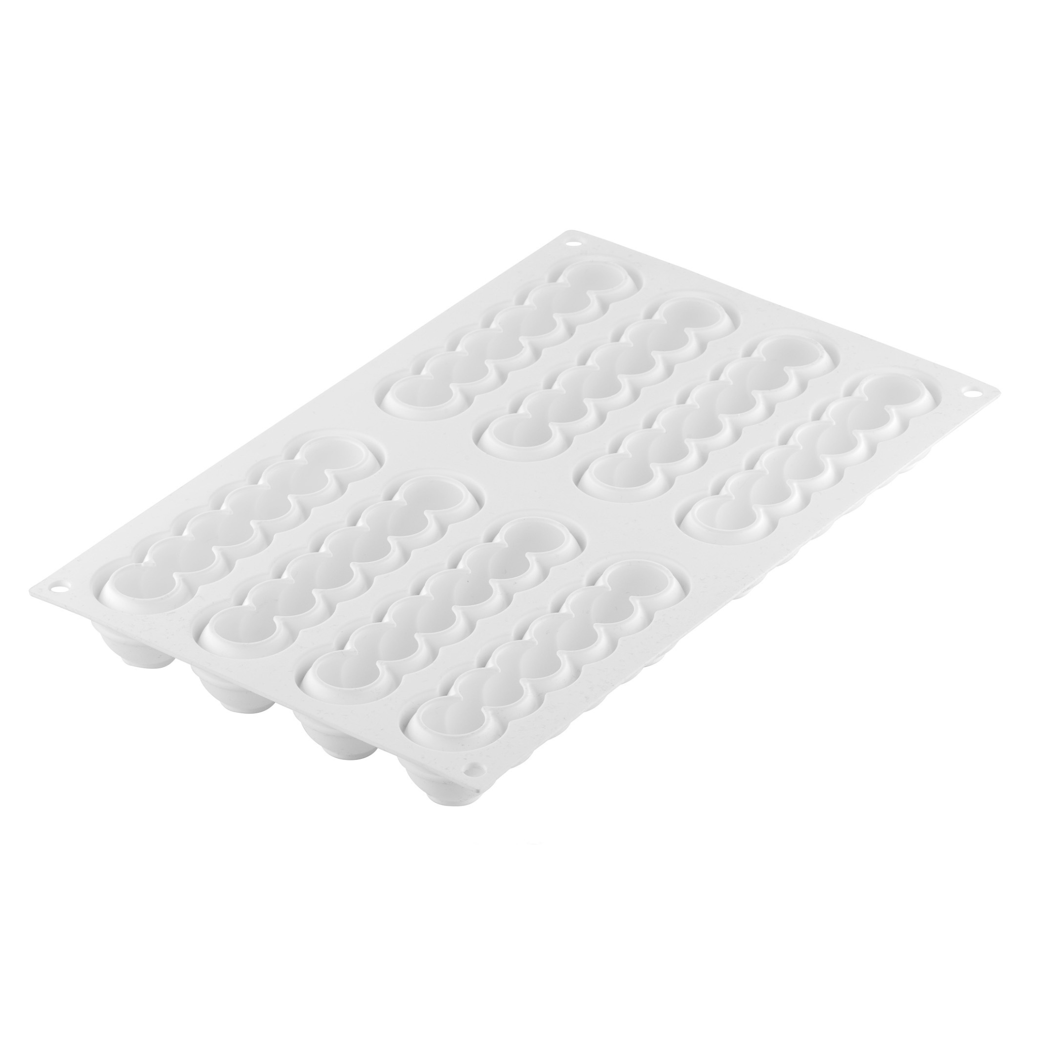Silikomart - Moule Silicone 8 Éclairs Truffle 130 x 30.5 mm 75 ml