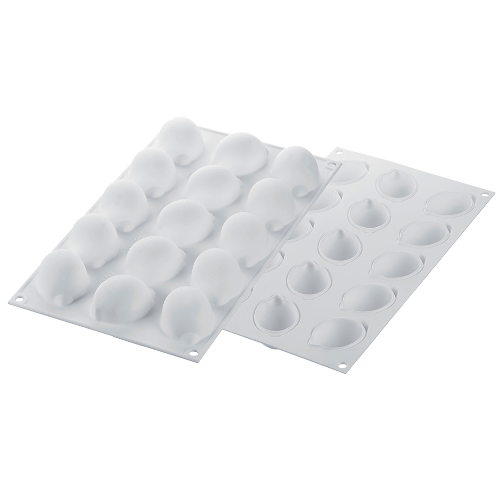 Silikomart - Moule Silicone 15 Mini Citrons 58 x 38 mm 30 ml