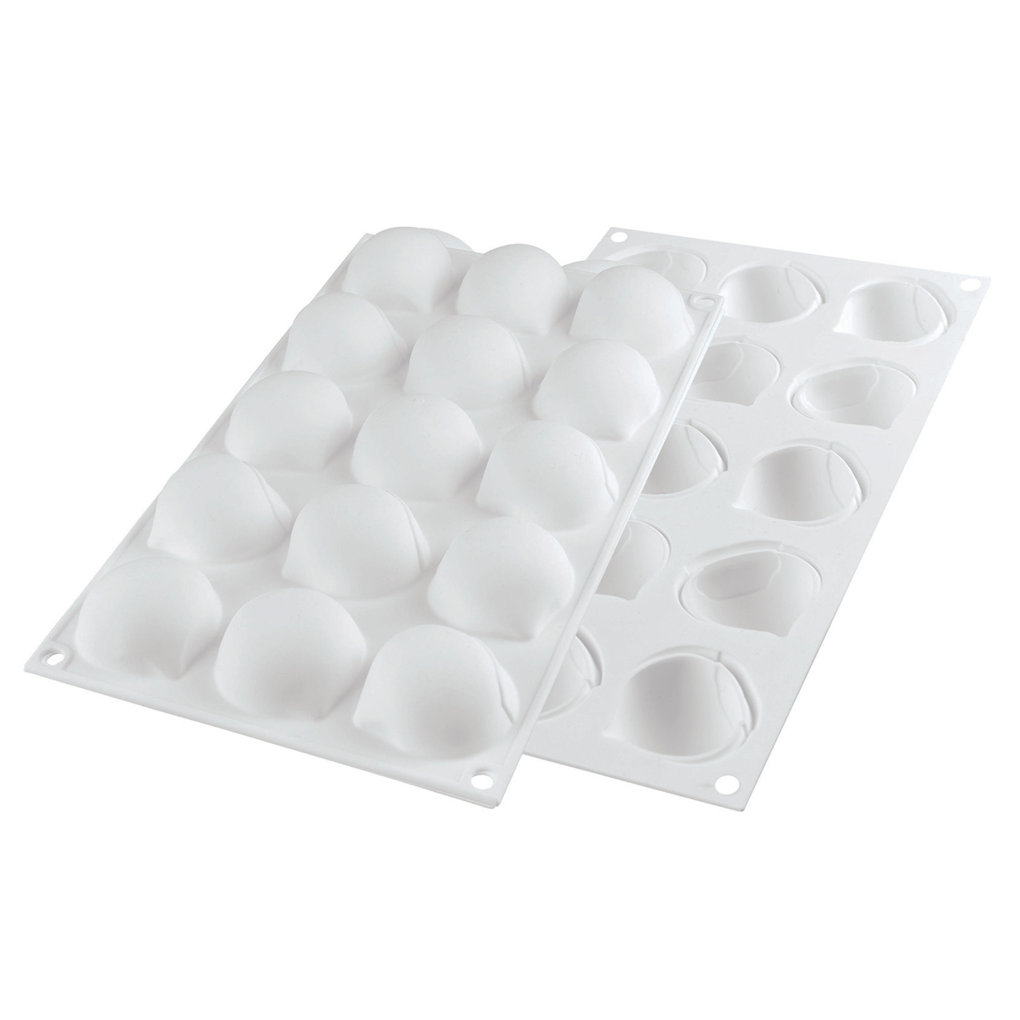 Silikomart - Moule Silicone 15 Marrons 30 ml