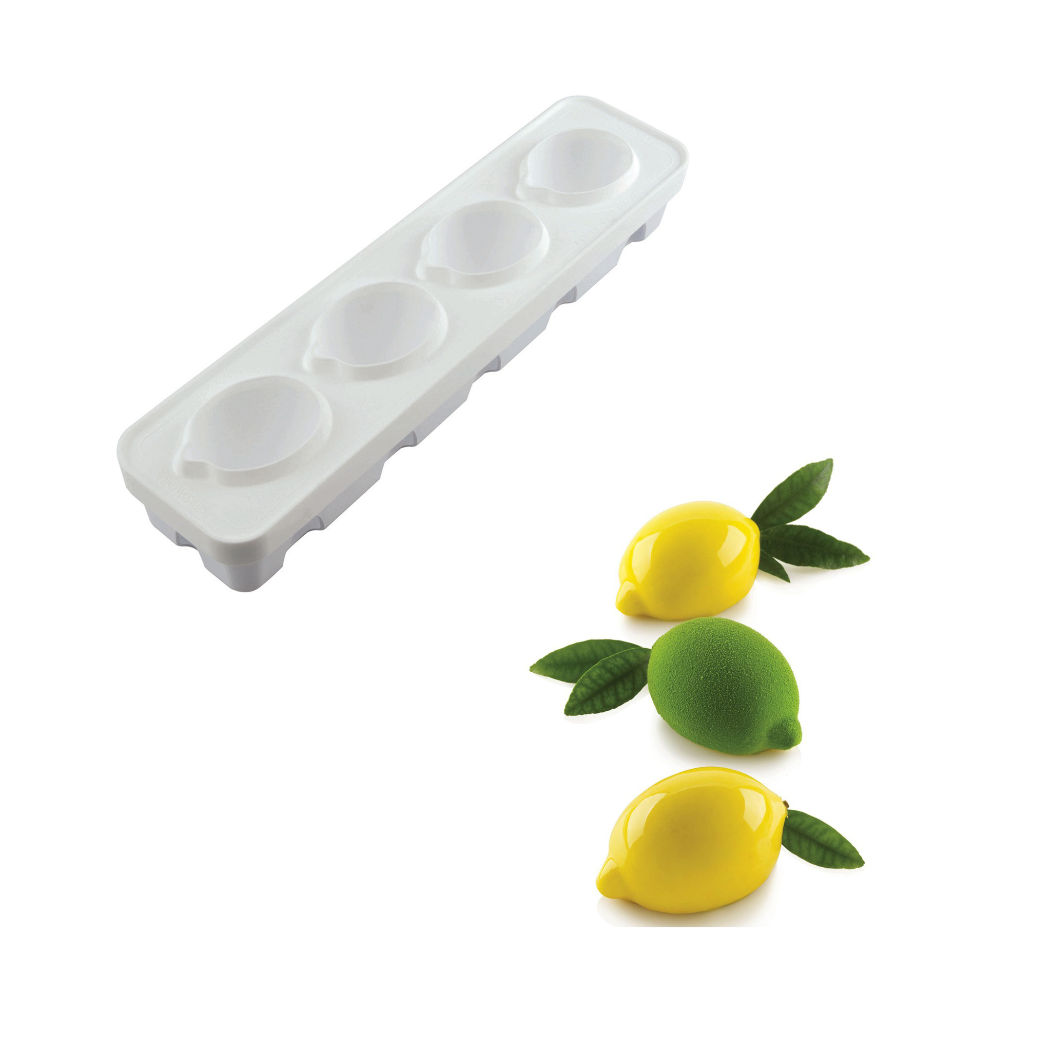 Silikomart - Moule Silicone 5 Citron 120 ml