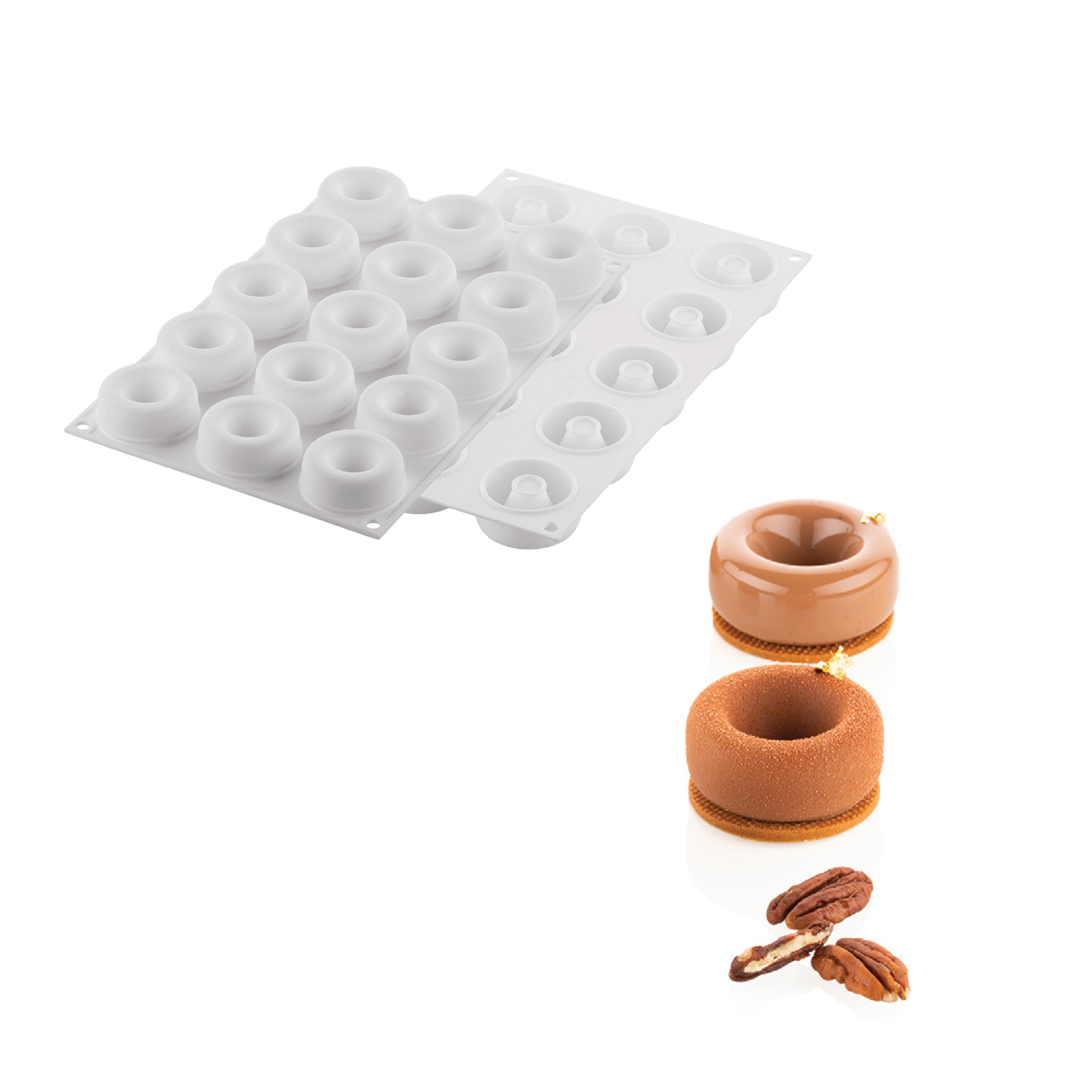 Silikomart - Moule Silicone 12 Savarins Oblio Ø50 mm