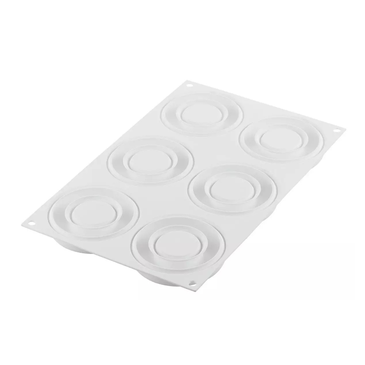 Moule silicone 6 anneaux individuels