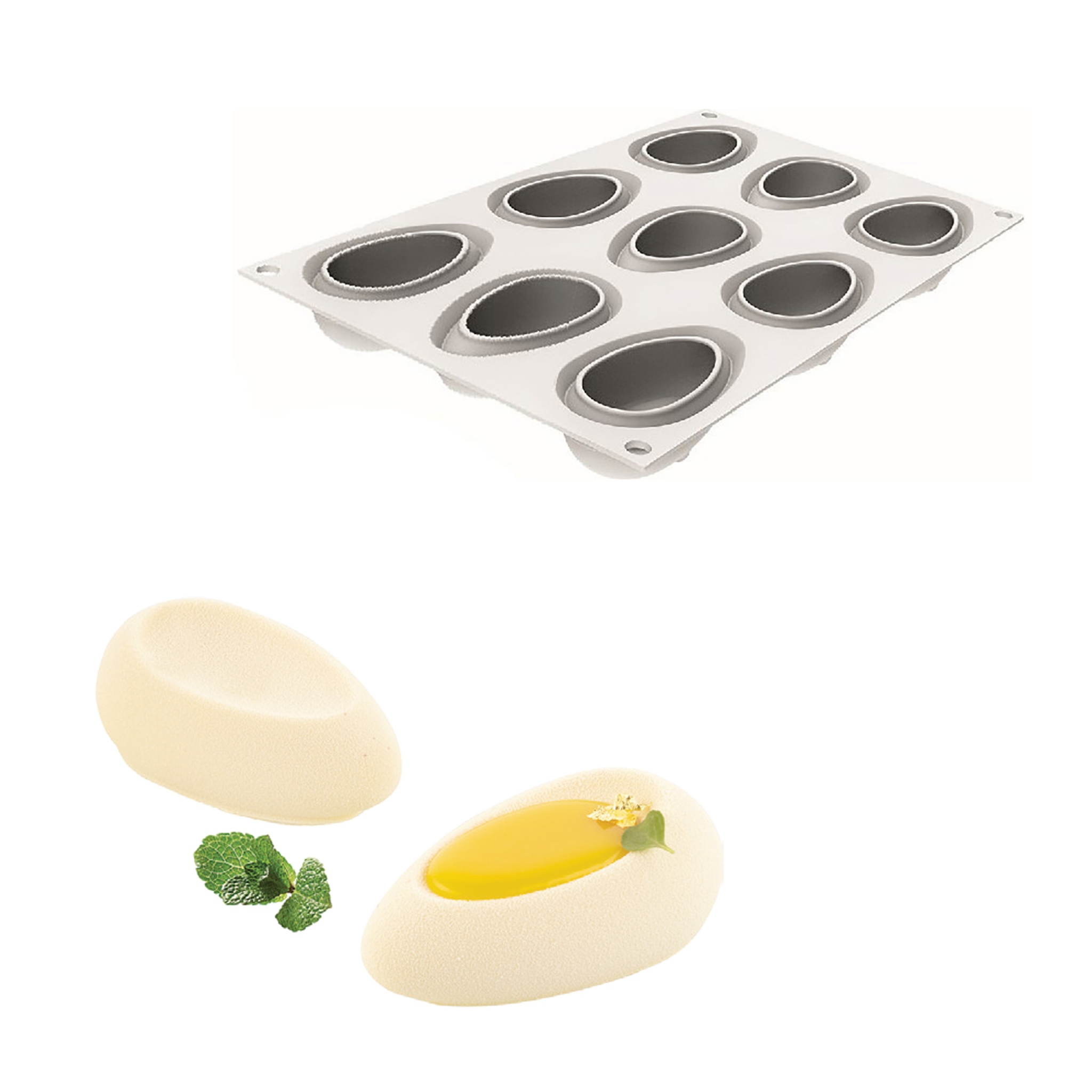 Silikomart - Kit Moule Silicone 9 Judis 40 ml
