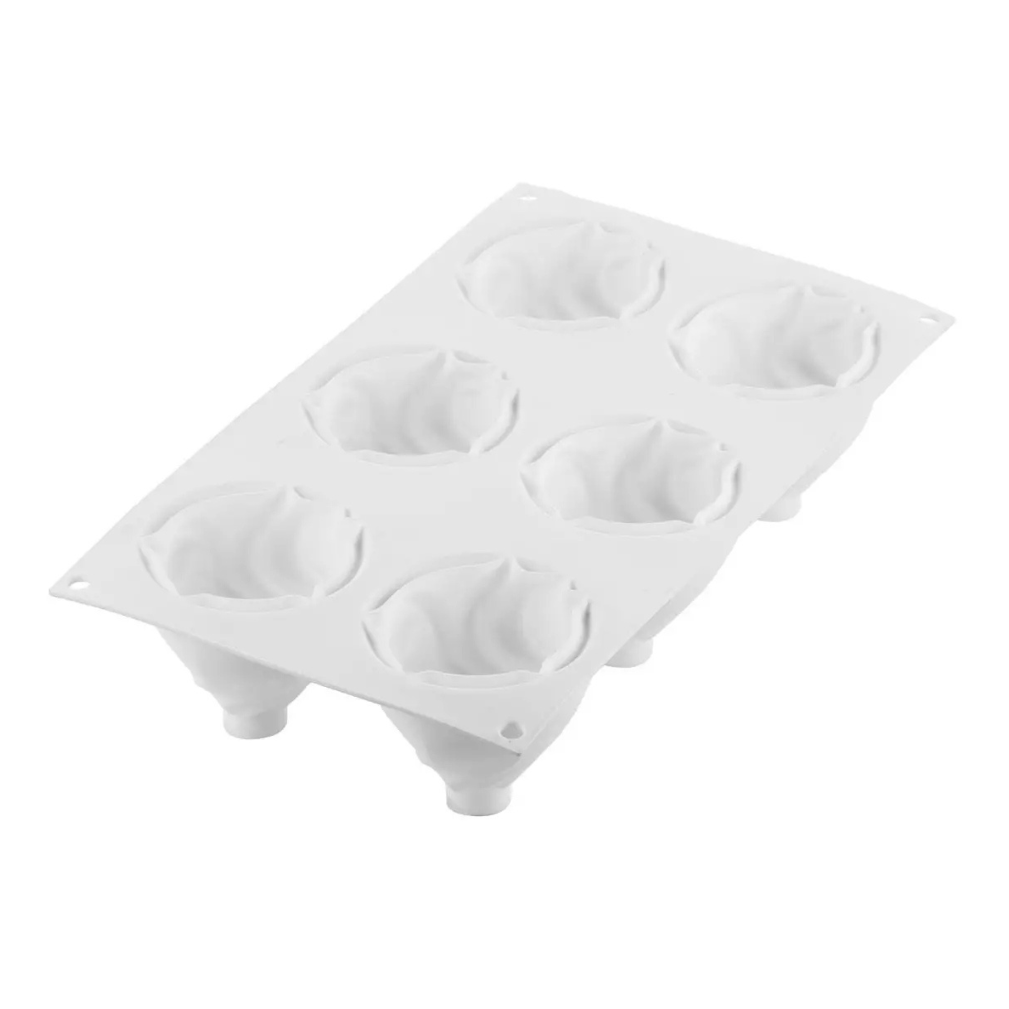 Silikomart - Moule Silicone 6 Chantilly 120 ml