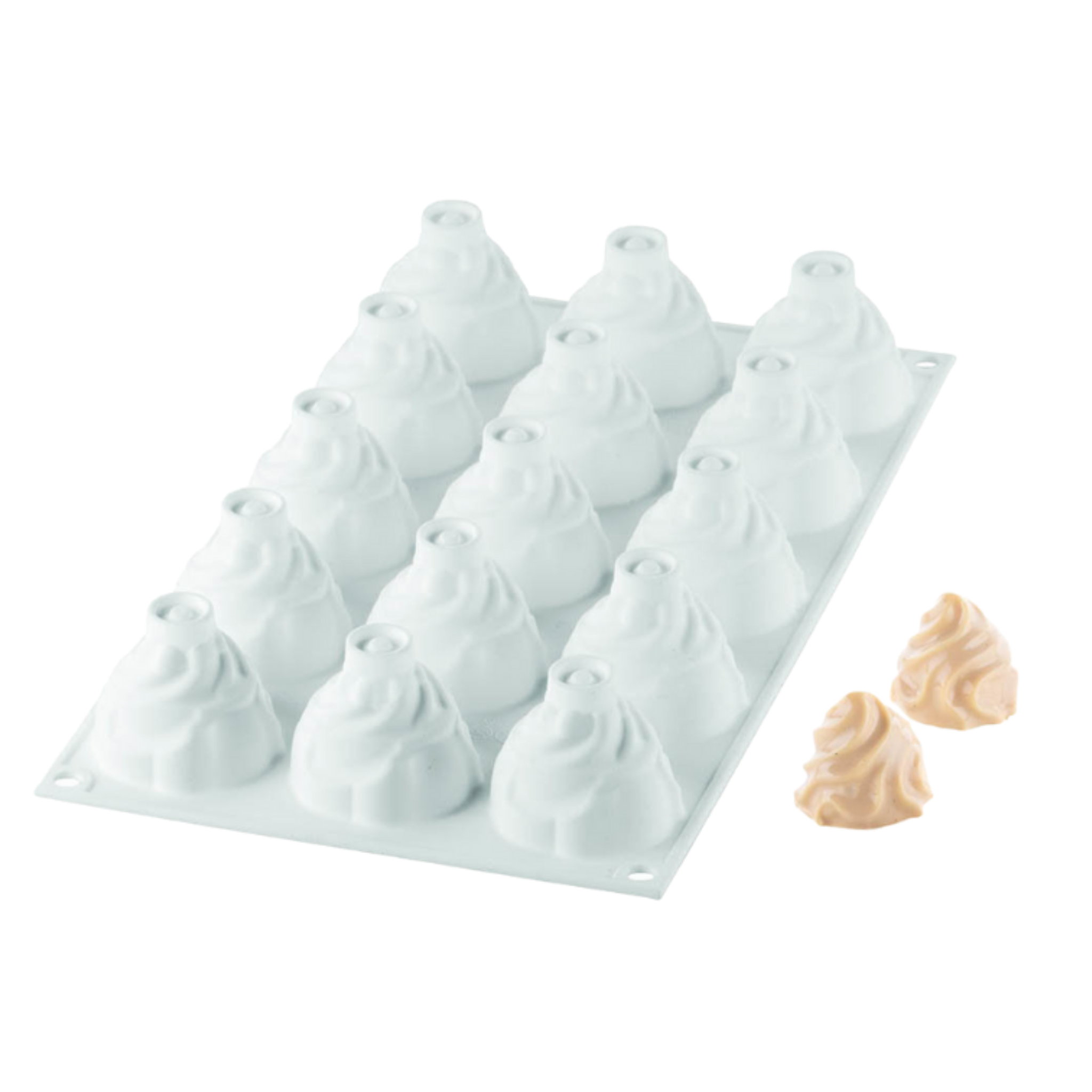 Silikomart - Moule Silicone 15 Mini Chantilly Ø47 mm 32ml