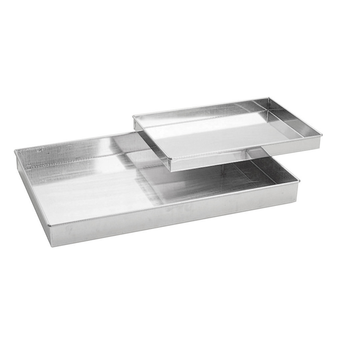 Moules rectangulaires en métal à bords droits