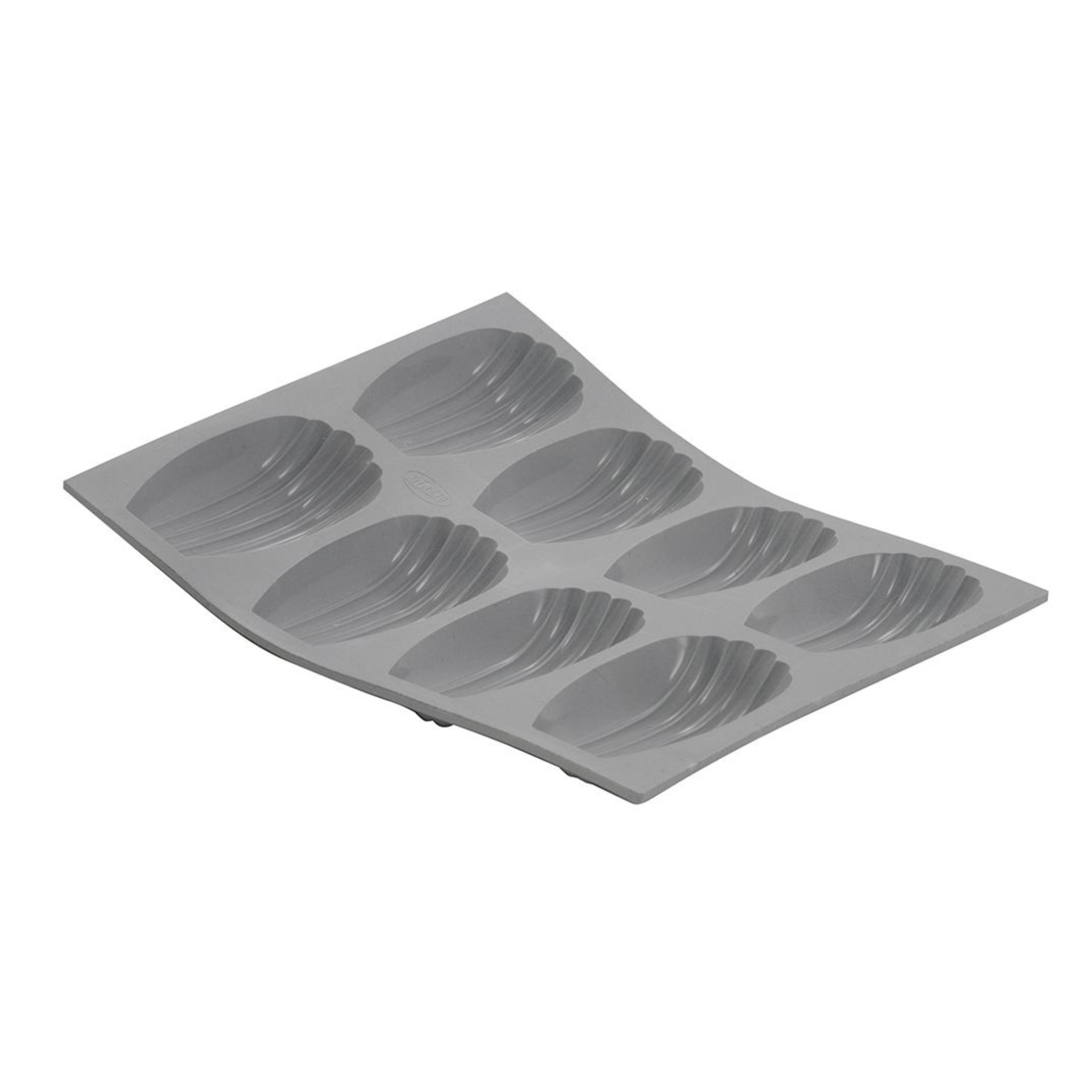 De Buyer - Moule silicone 8 madeleines ELASTOMOULE  21x17,6cm