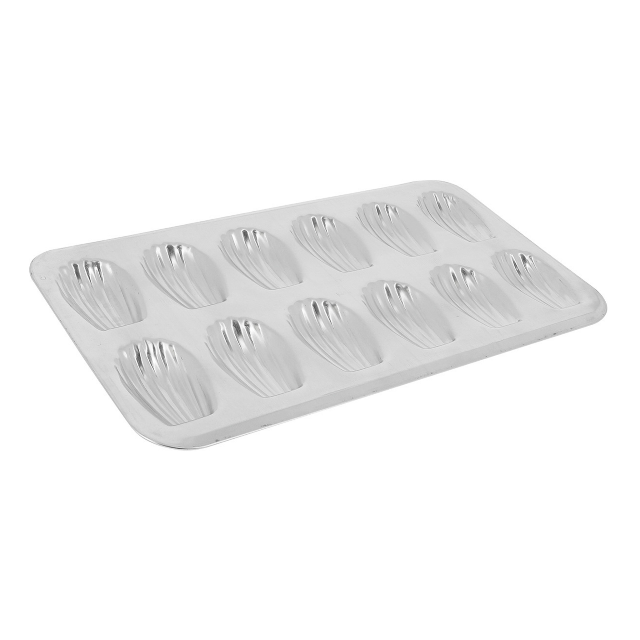 Mallard Ferrière - Plaques Madeleines Fer blanc 395 x 200 mm