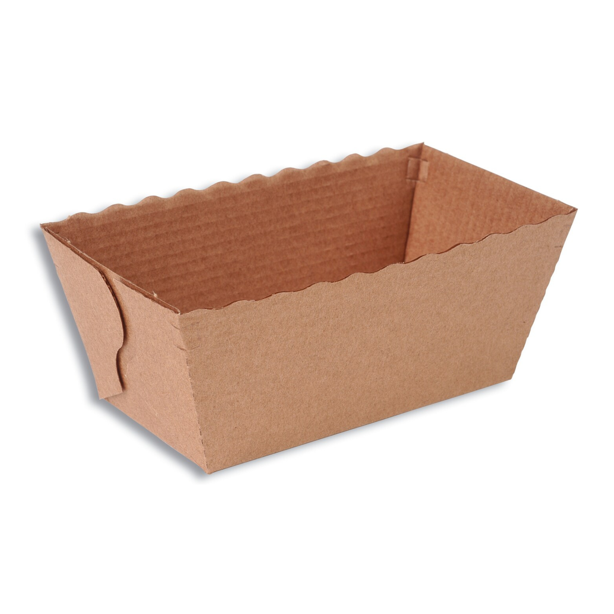 Nordia - Moule de cuisson Easy Bake carton micro-cannelé Marron 150 ml (x75)