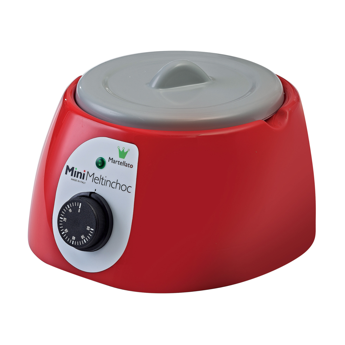 Tempéreuse à chocolat Martellato Mini Meltinchoc rouge avec thermostat