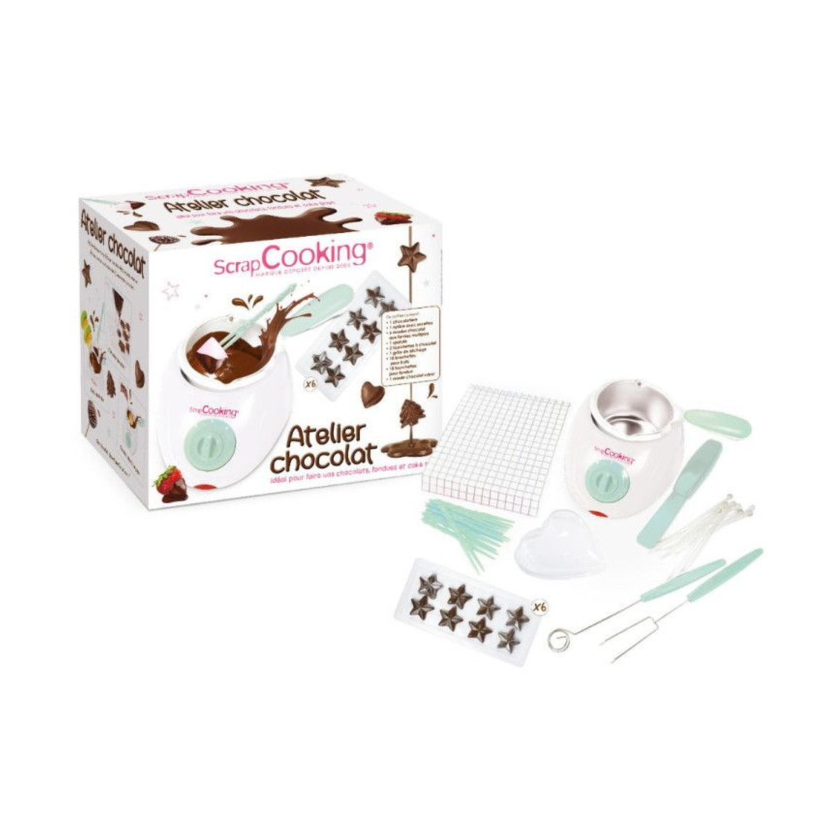 Kit complet pour créations en chocolat