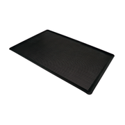 Plaque de cuisson perforée noire pour pâtisserie et viennoiseries