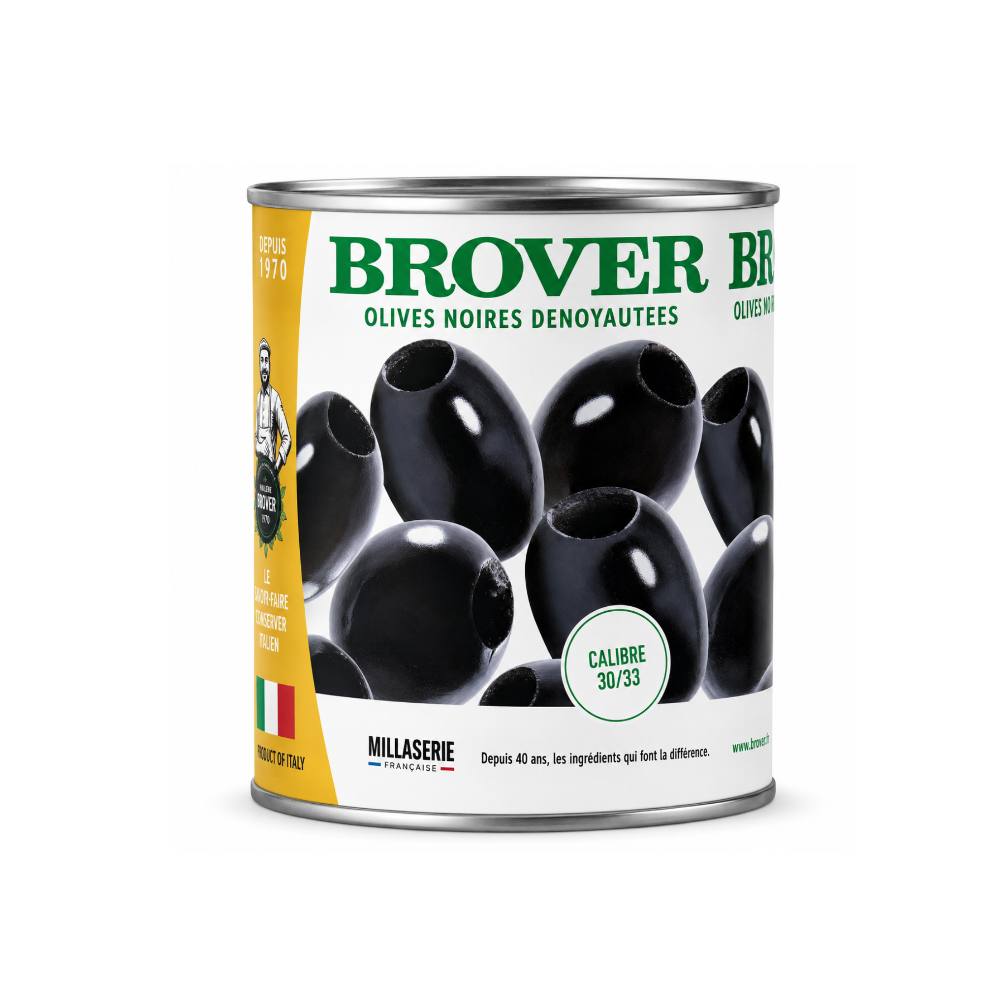 Brover - Boite Olives noires dénoyautées 4/4