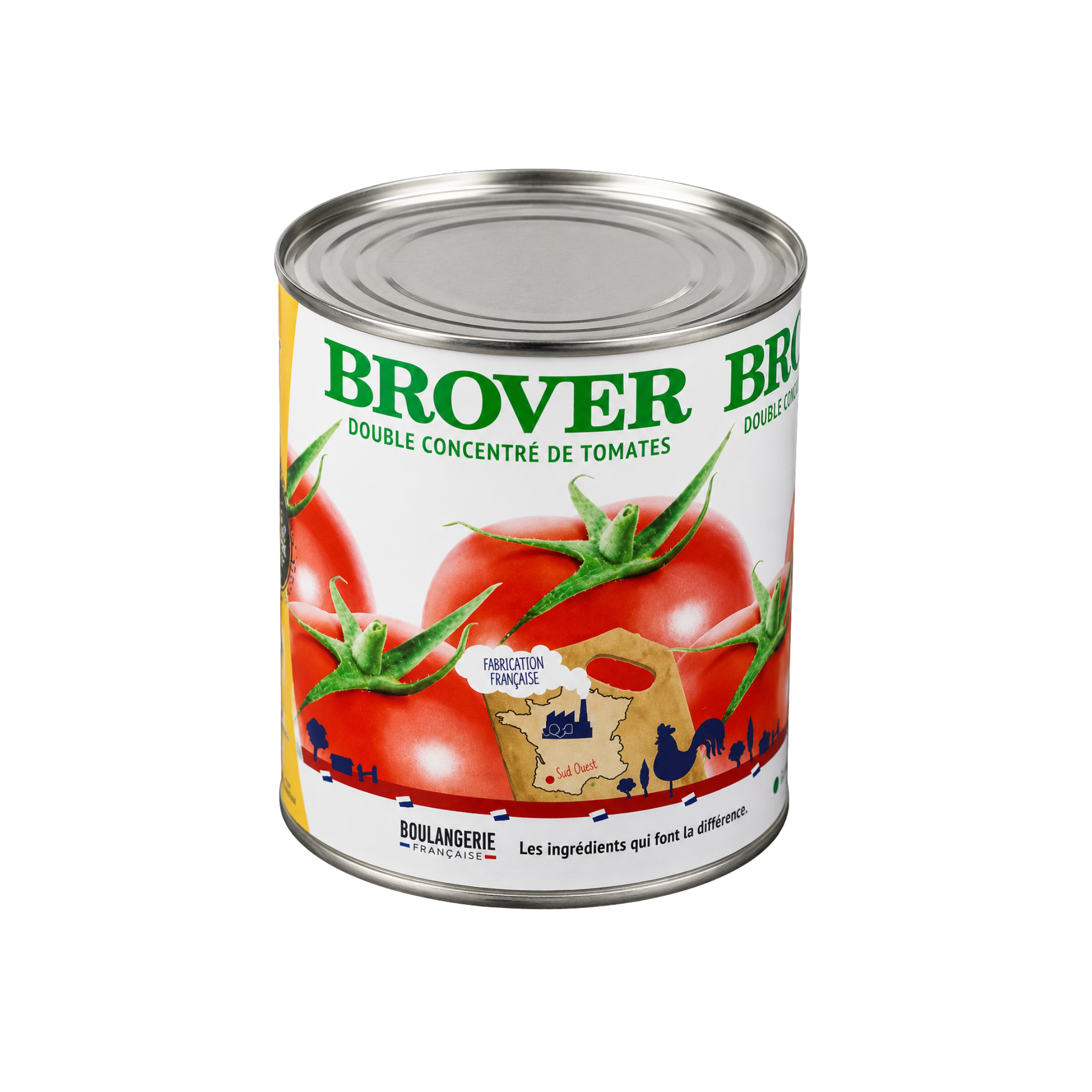 Brover - Boite Double concentré de tomate 4/4