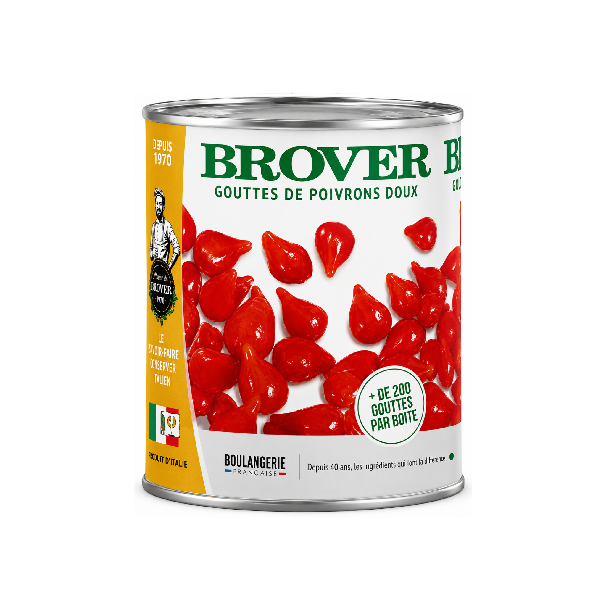 Brover - Boite Gouttes de poivrons doux 4/4