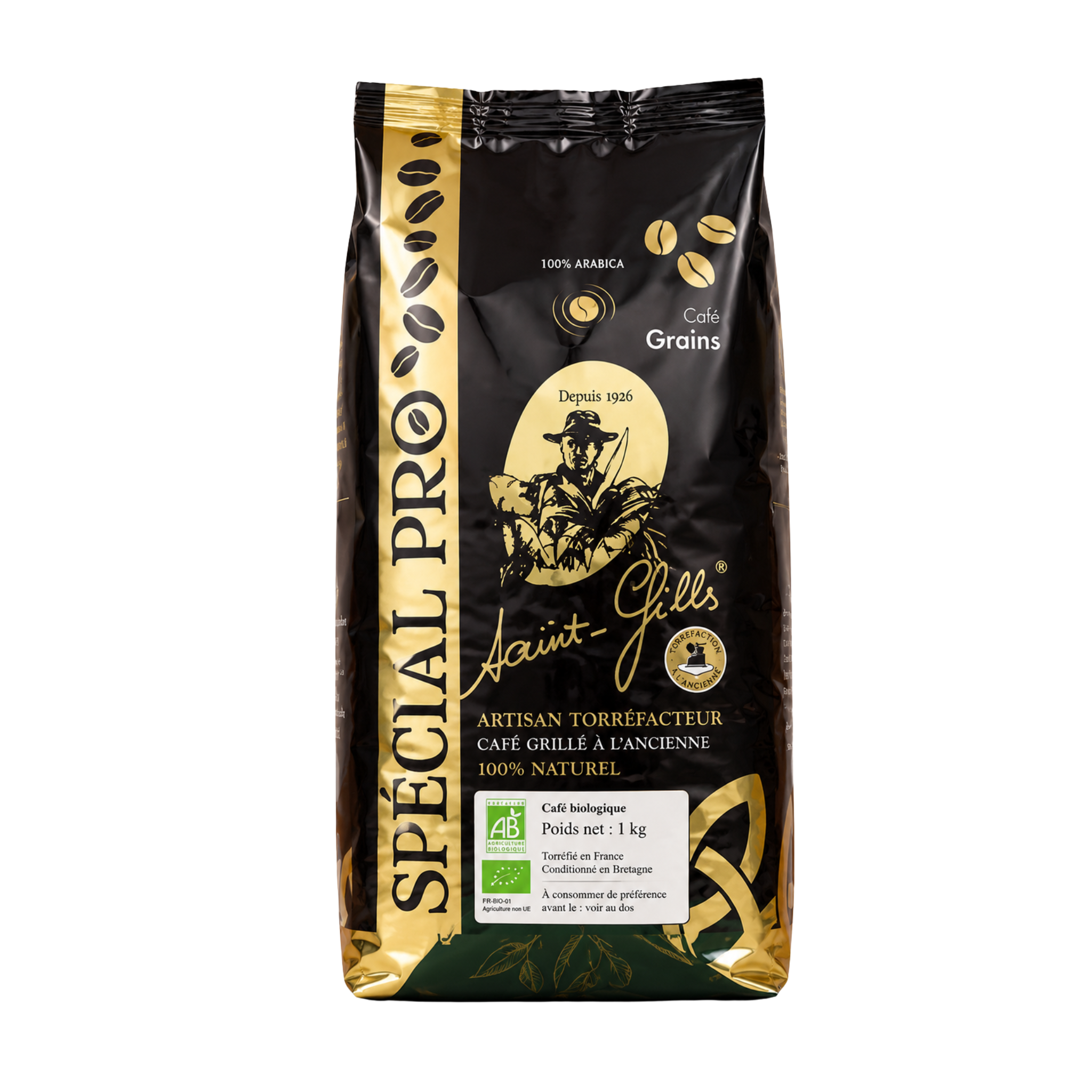Brocéliande - Grains de café 100% Arabica - 1 kg