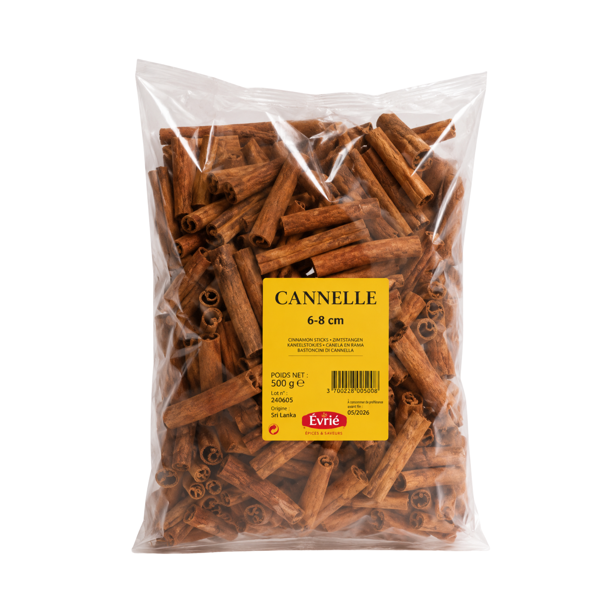 Cepasco - Bâtons de Cannelle - 500 g