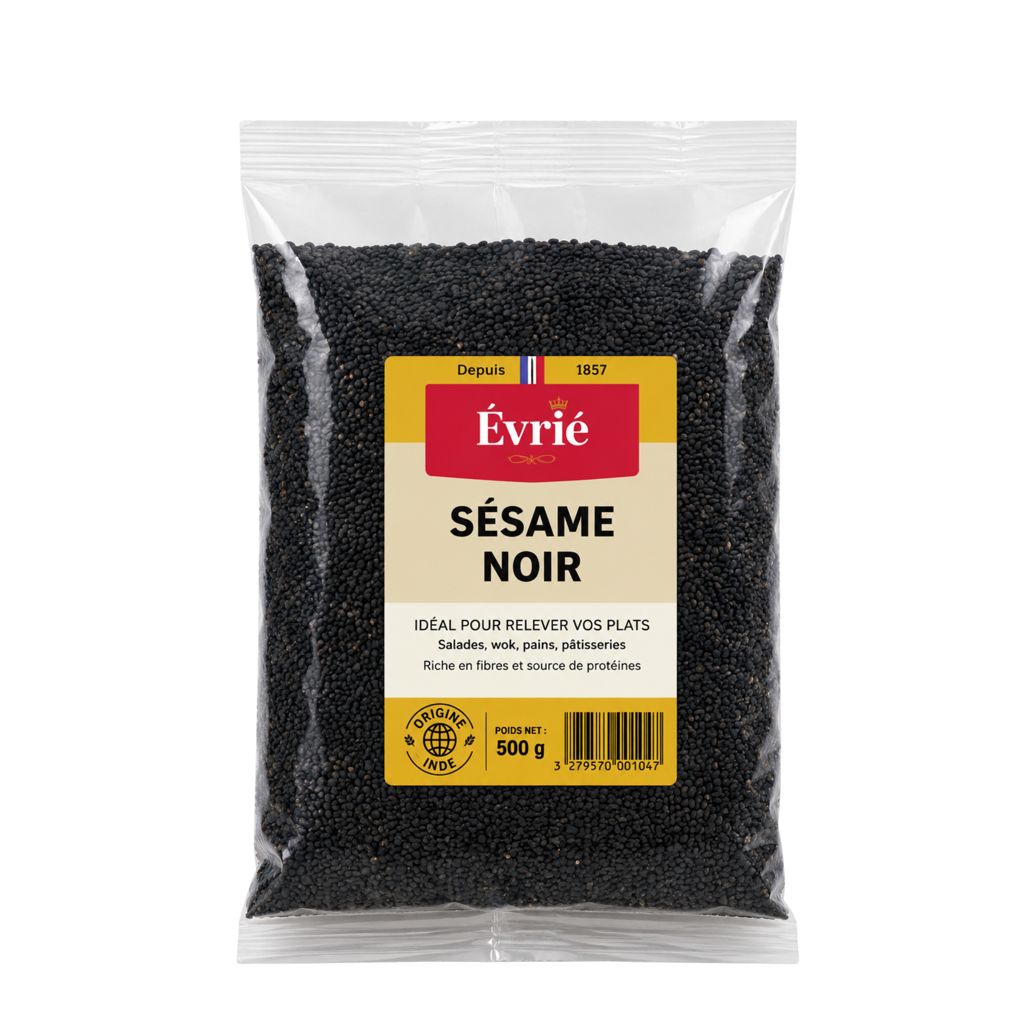 Cepasco - Sésame noir 1 kg