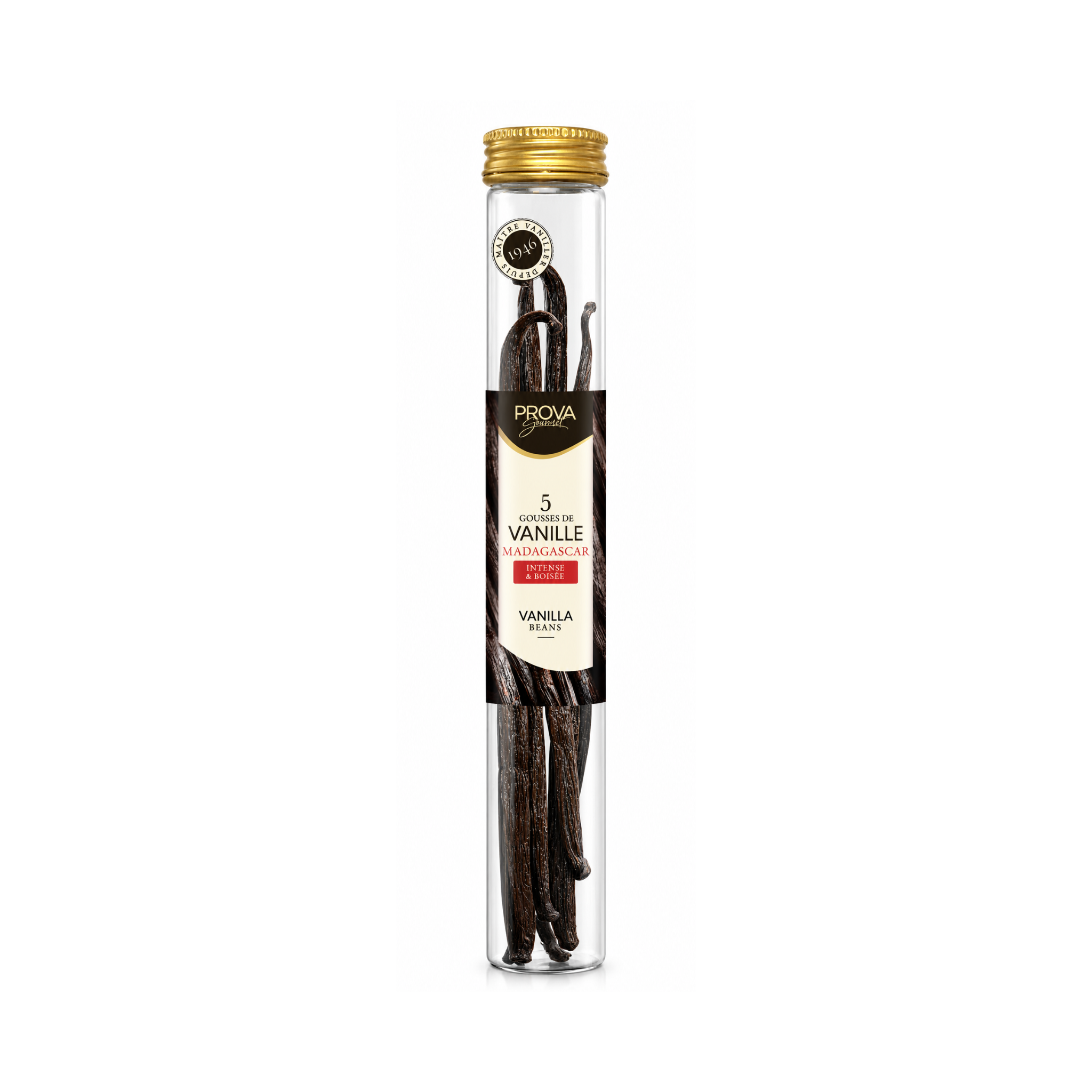 Prova - Gousses de Vanille Bourbon de Madagascar Gourmet