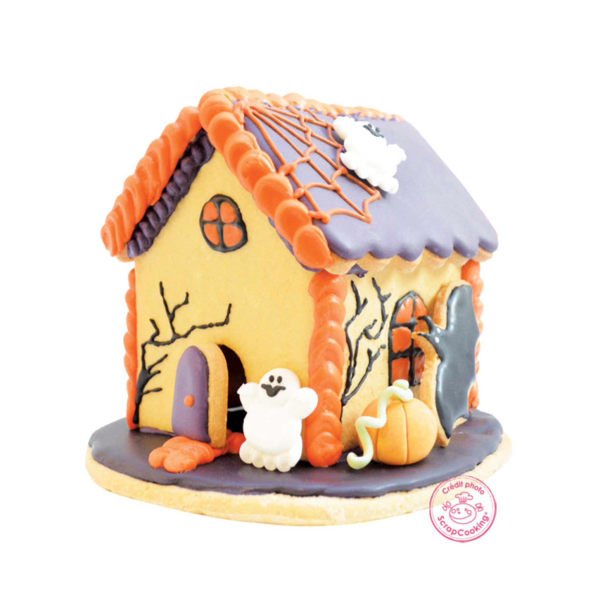 Kit 5 Emporte-pièces Maison Hantée Halloween en Inox