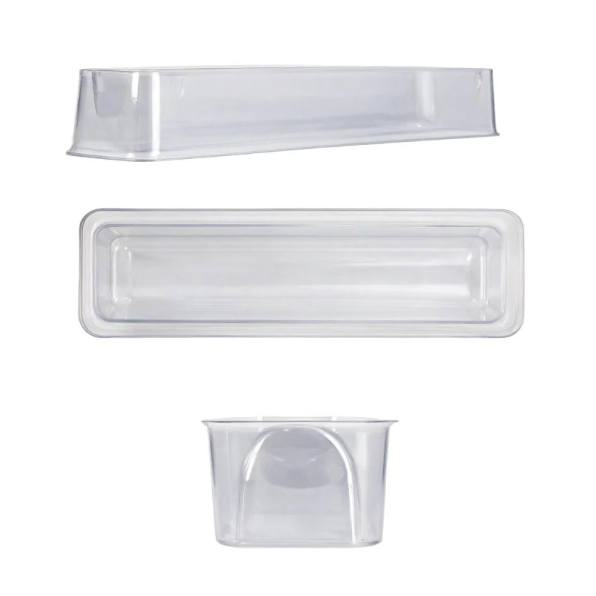 Patisdécor - Moule à Insert pour Bûche en PVC 26 x 4 x 4 cm