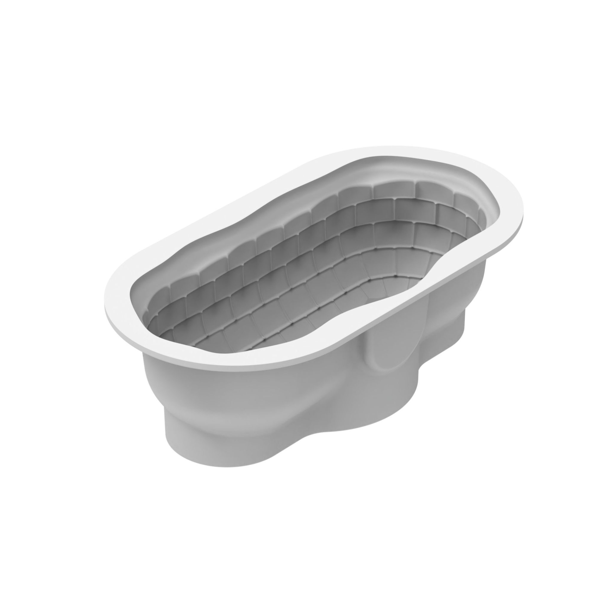 Silikomart - Moule Silicone Bûche Igloo avec 3 Pingouins 23,4 x 11,5 x 7,5 cm