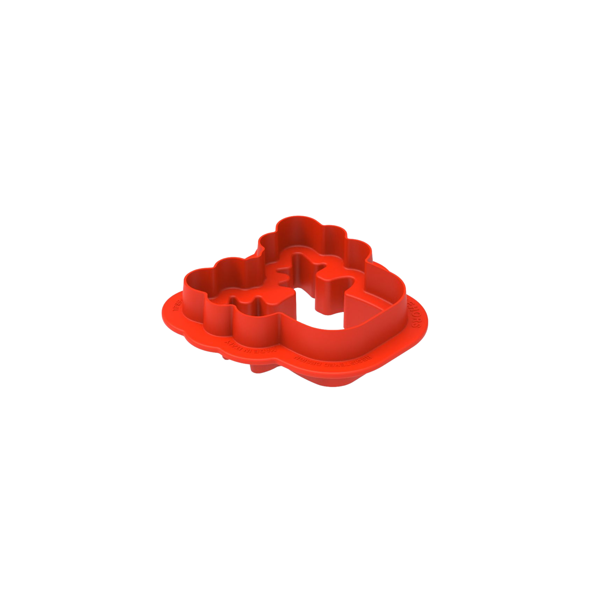 Silikomart - Kit Moule Silicone 6 Rudolph Rennes 100 ml 7,3 x 7,2 cm