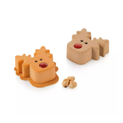 Silikomart - Kit Moule Silicone 6 Rudolph Rennes 100 ml 7,3 x 7,2 cm