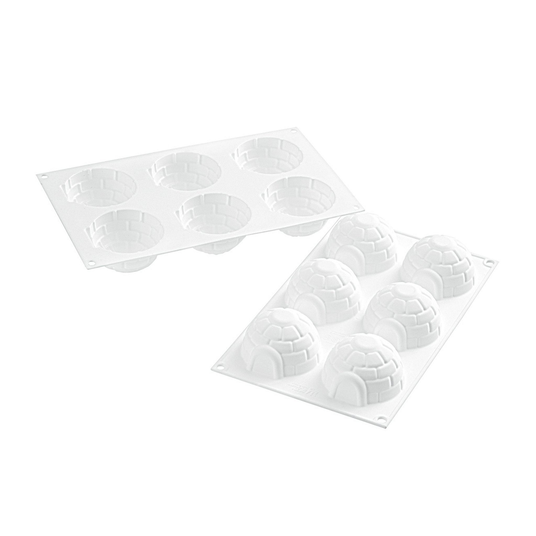 Mallard Ferrière - Moule Silicone 6 Igloos Ø 7,6 cm 115 ml