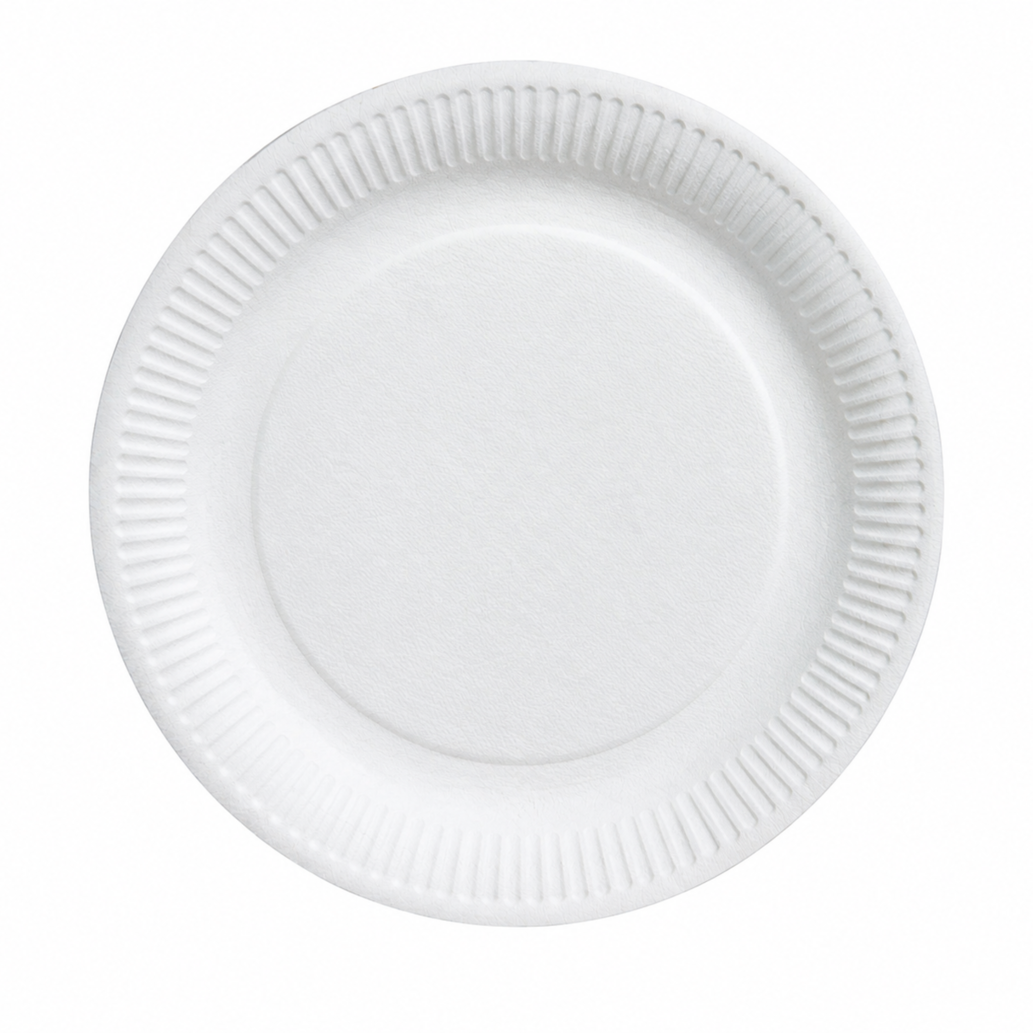 Mallard Ferrière - Assiette Ronde en Carton Blanc
