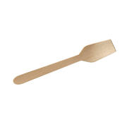 Mallard Ferrière - Mini Cuillères Carrées en Bois 9,5 cm (x100)