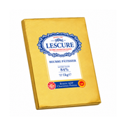 Lescure – Beurre pâtissier AOP Charentes-Poitou 84% MG 1 kg