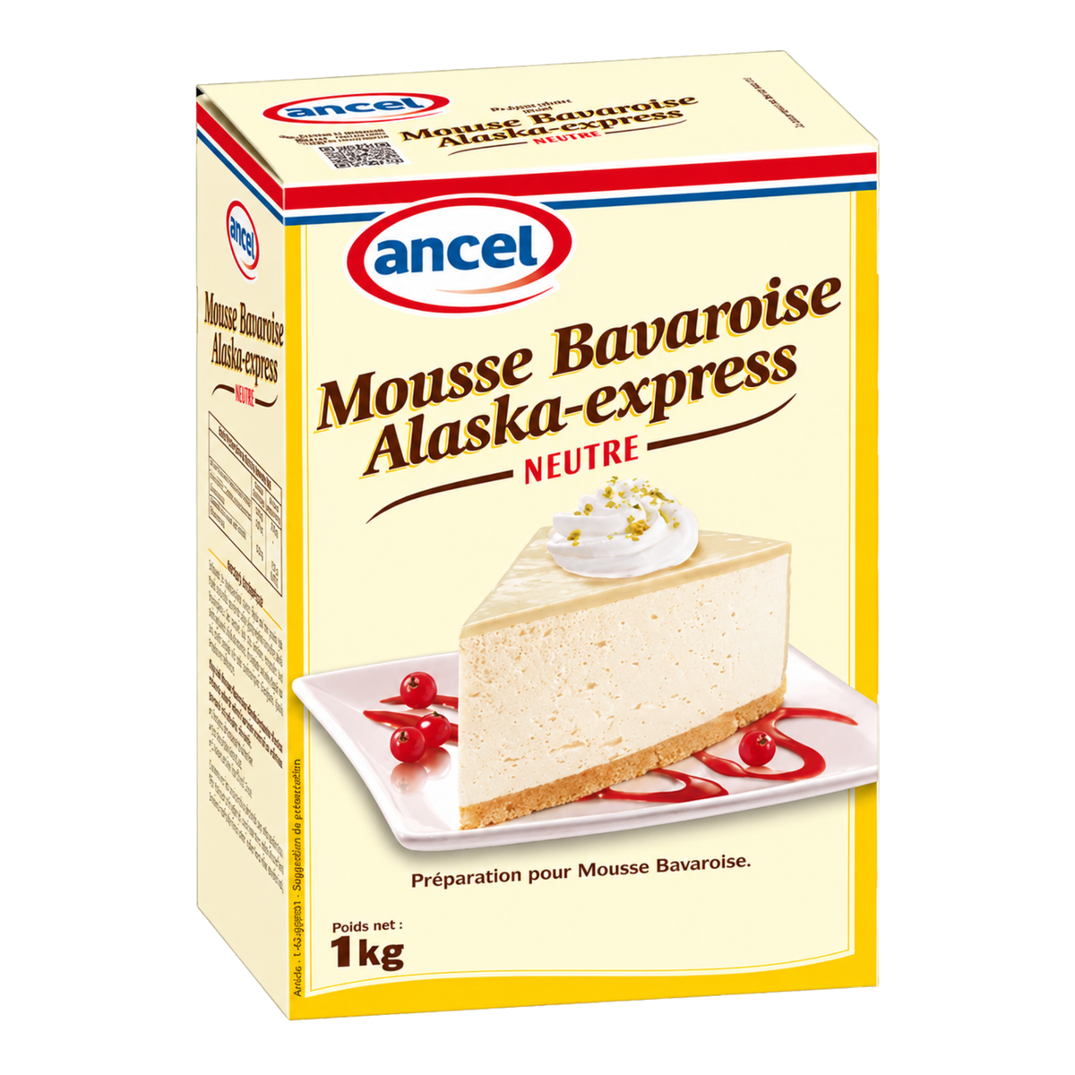 Ancel - Préparation Bavarois Alaska Express Neutre 1 kg