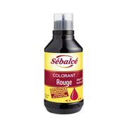 Colorant Alimentaire Rouge Liquide 500 ml Sébalcé 