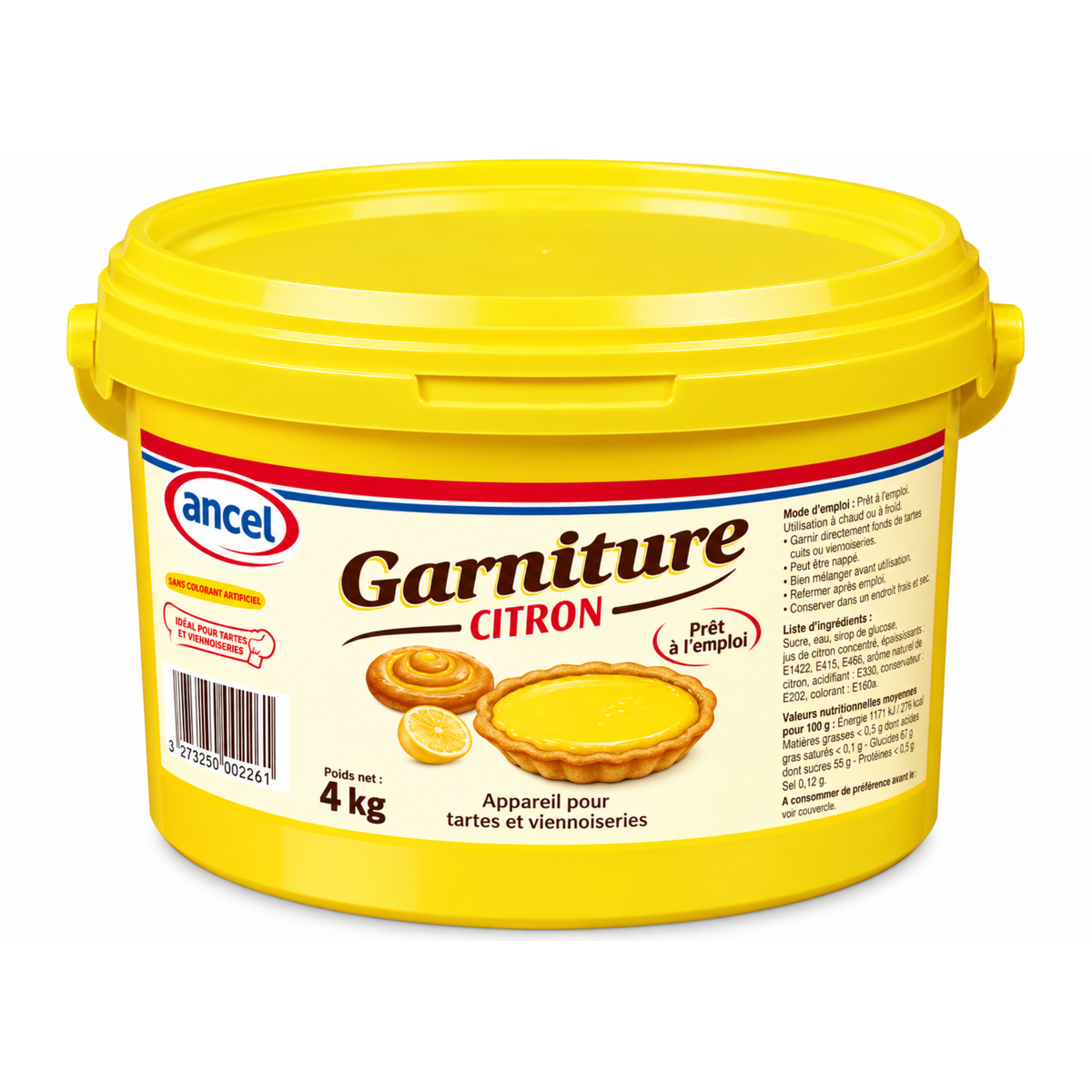 Ancel - Garniture citron 4 kg