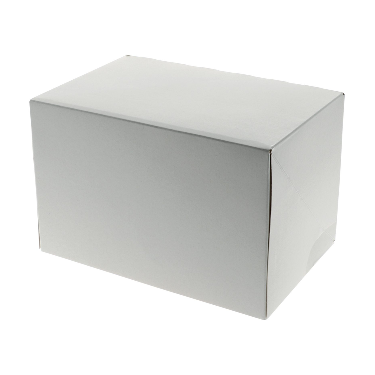 boite rectangulaire en carton blanc 