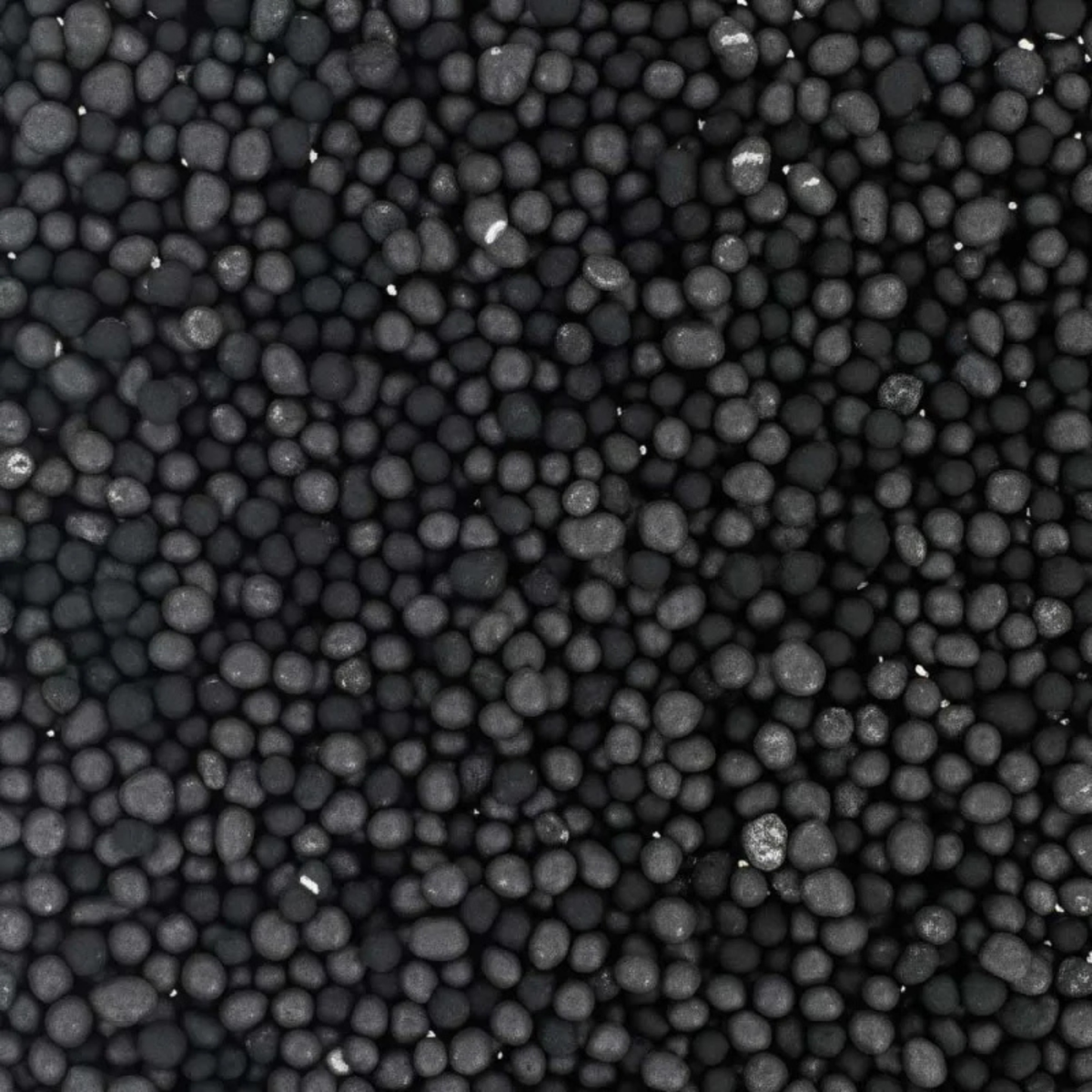 décors comestibles mini billes noires