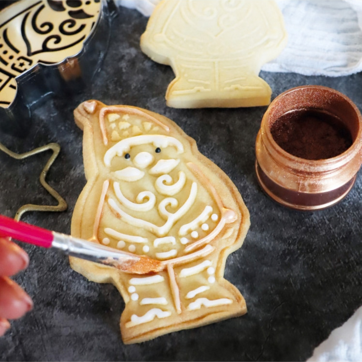 ScrapCooking – Emporte-pièce et embosseur bois Père Noël